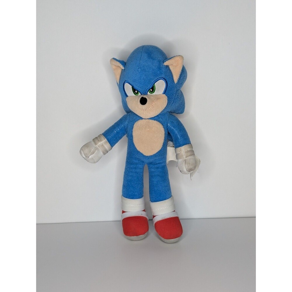 Sonic The Hedgehog 3 Movie Sonic Plush Jakks  9” 2024